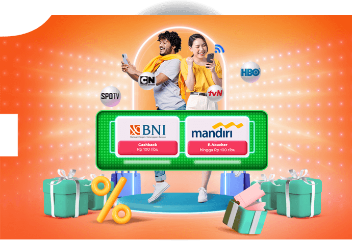 Promo Bank - Berlangganan Internet Rumah dan TV Kabel