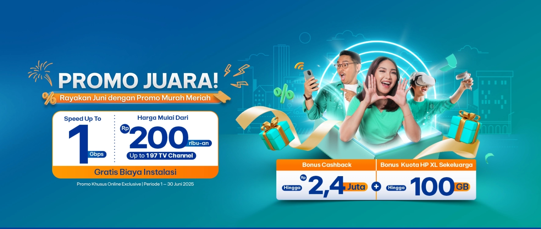 Promo Juara✨  Rayakan Juni dengan Promo Murah Meriah