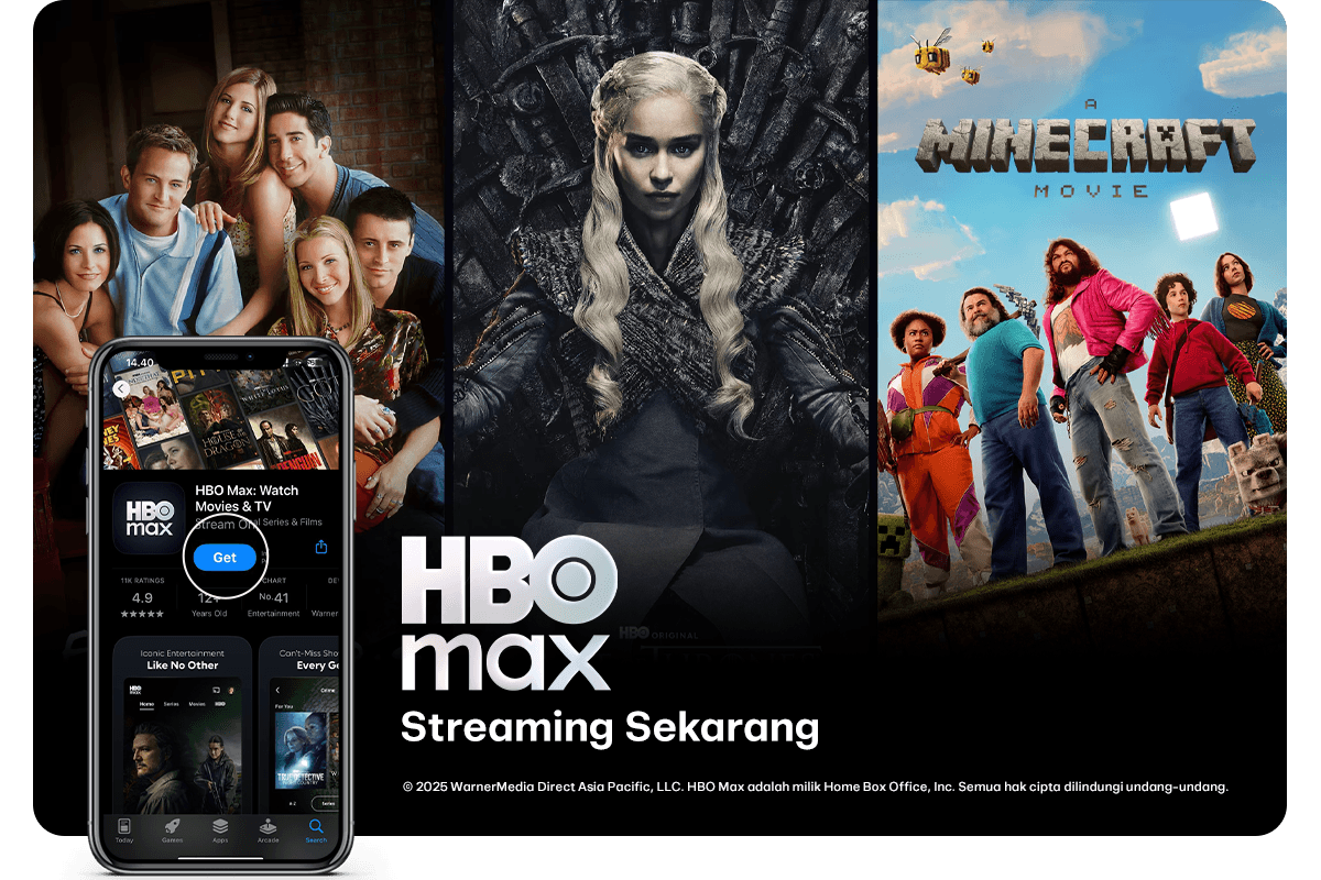 <p>Nikmati Hiburan Berkualitas Bersama HBO Max</p>
<p>&nbsp;</p>