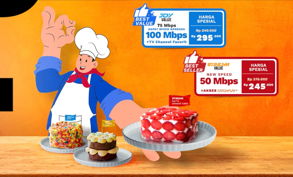 Juaranya internet Ngebut tanpa batas kuota dengan