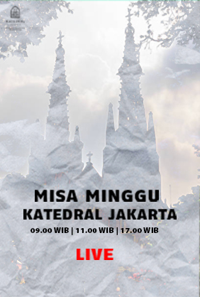 Katedral Jakarta (Misa Minggu) image poster