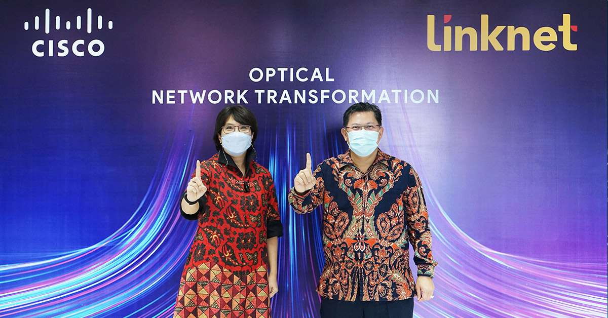Link Net Memulai Transformasi ke Cisco Routed Optical Network