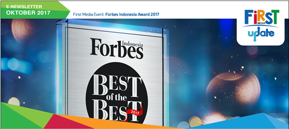 PT. Link Net Tbk Raih Penghargaan 50 Best of The Best Companies 2017 dari Forbes Indonesia