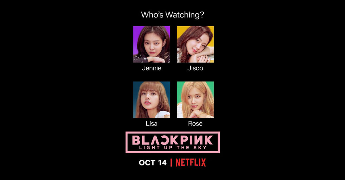“Blackpink: Light Up The Sky”, tayang di Netflix 14 Oktober