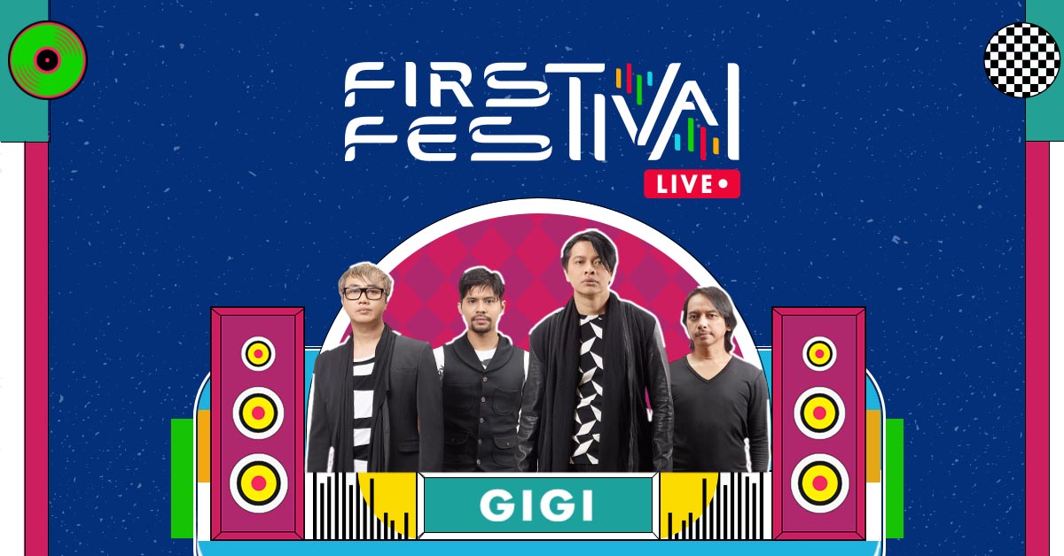 Penampilan Spesial dari Gigi Band di Konser Virtual First Festival Live