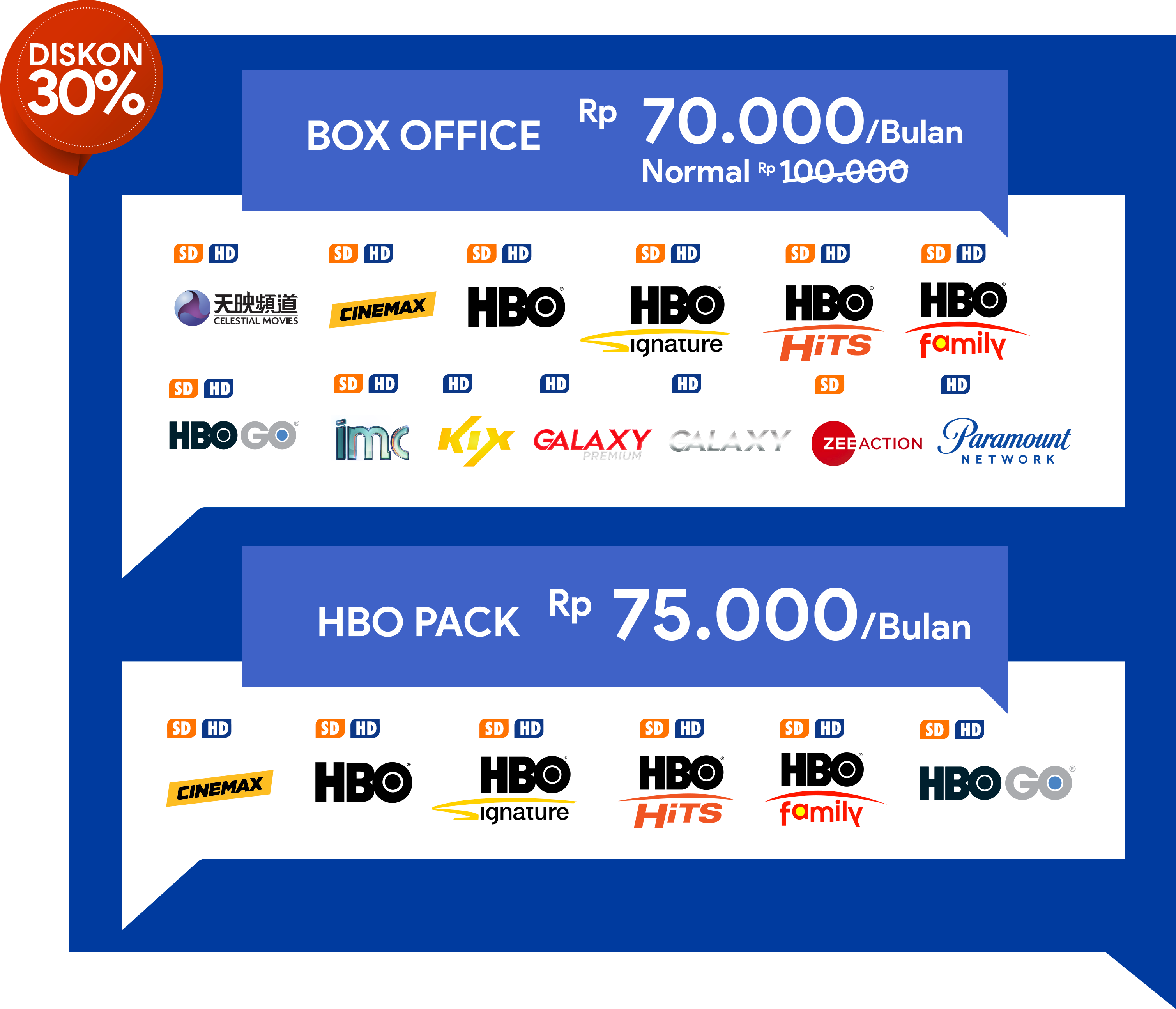 Box Office Pack - HBO Pack