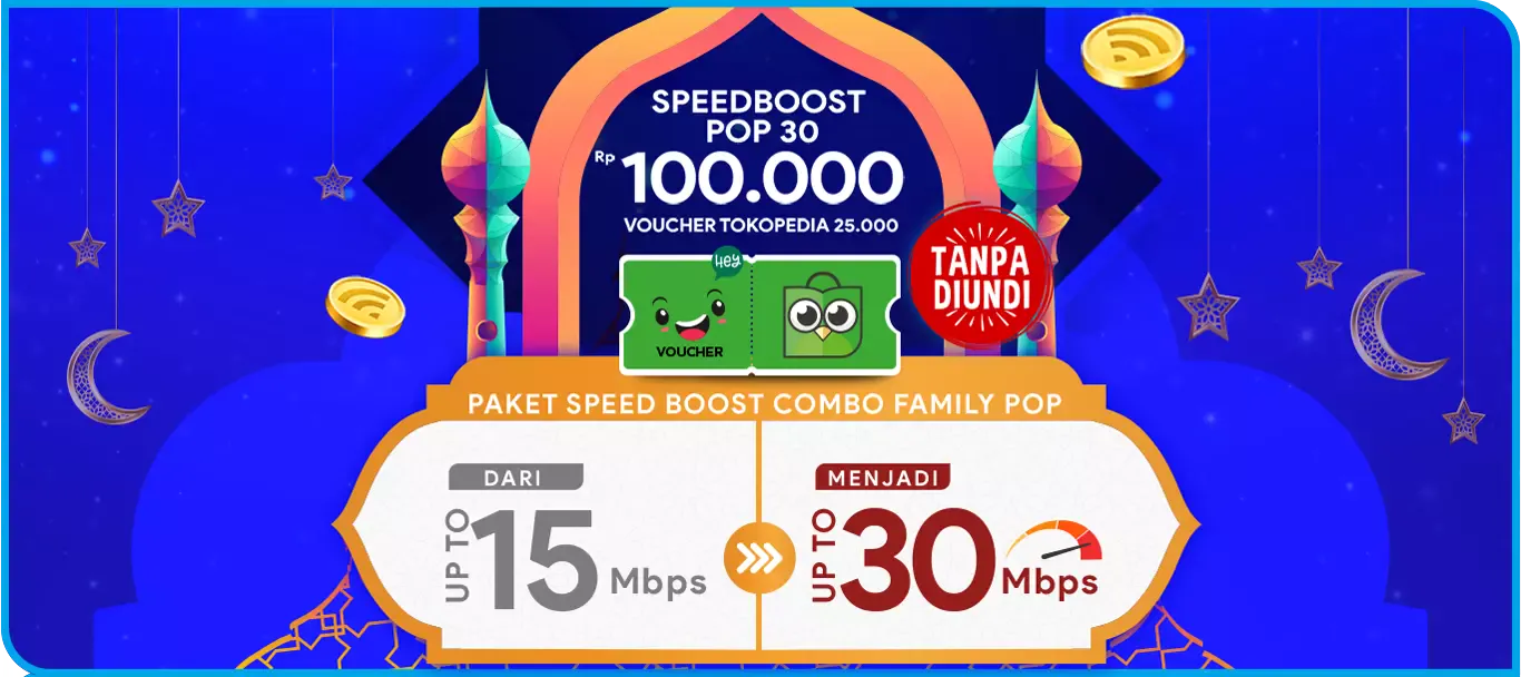 Langganan Speedboost First Media 30 Mbps
