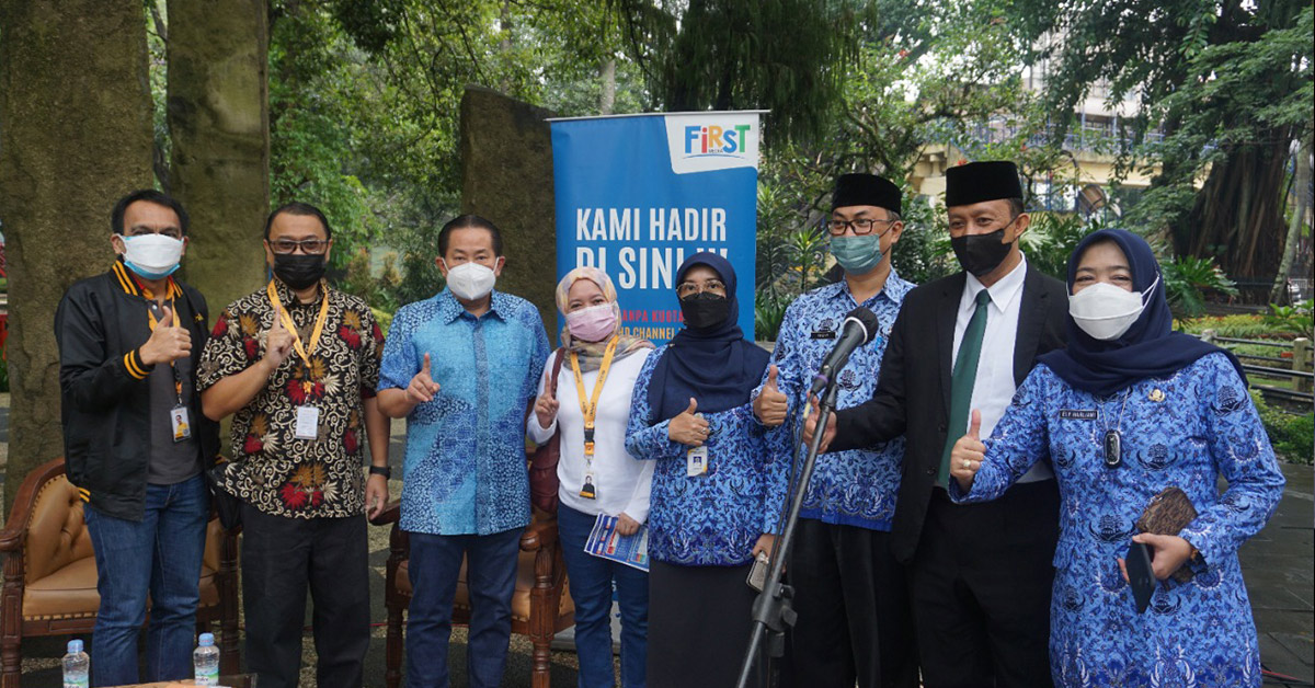 Link Net Dukung Kesehatan dan Pemulihan Ekonomi Masyarakat Jawa Barat