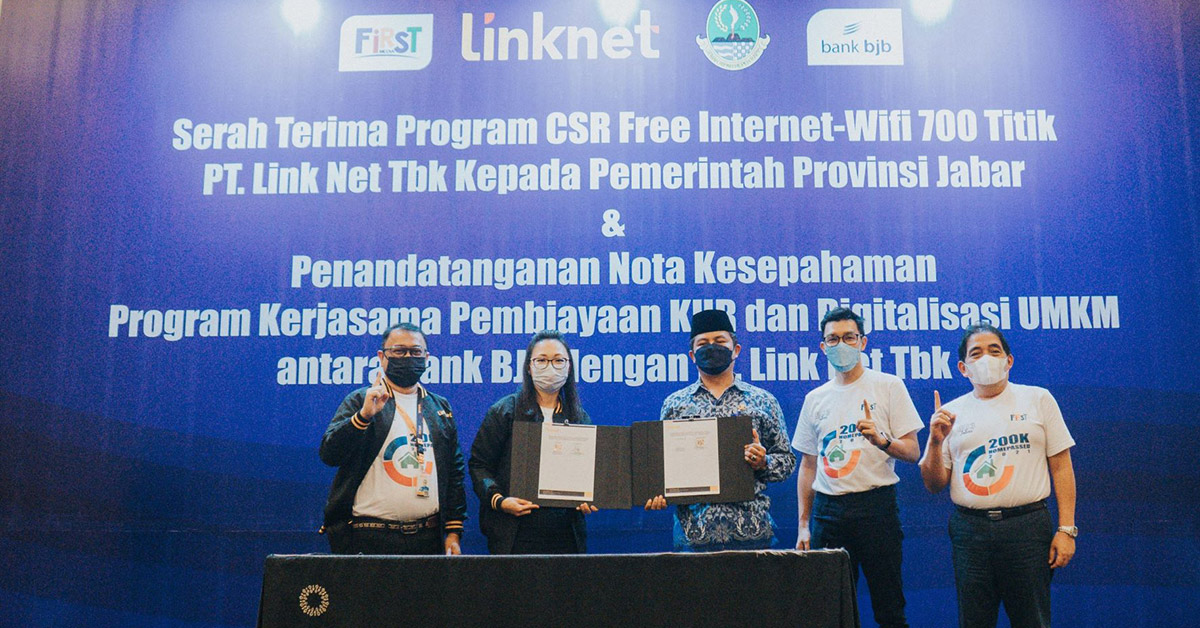 Link Net Dukung Percepatan Digitalisasi Jawa Barat